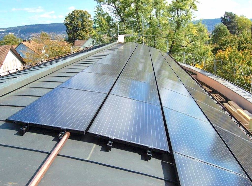 PV-Anlage Kupferdach B-Mini