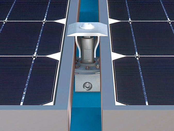 Direktmontage mit PV-Kit