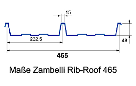 RIB-ROOF 465 Profil