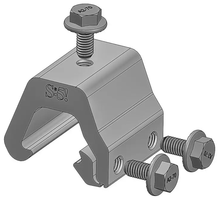 S-5-K-Grip-Klemme und GX50-Insert