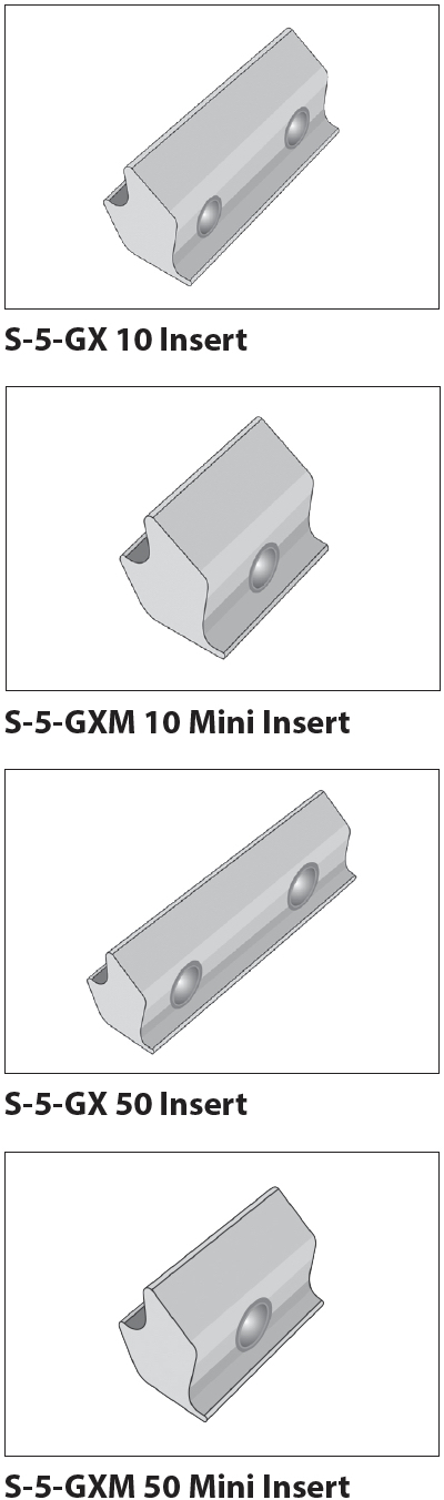 S-5-K-Grip Inserts